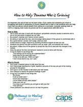 How to Help Someone Who is Grieving