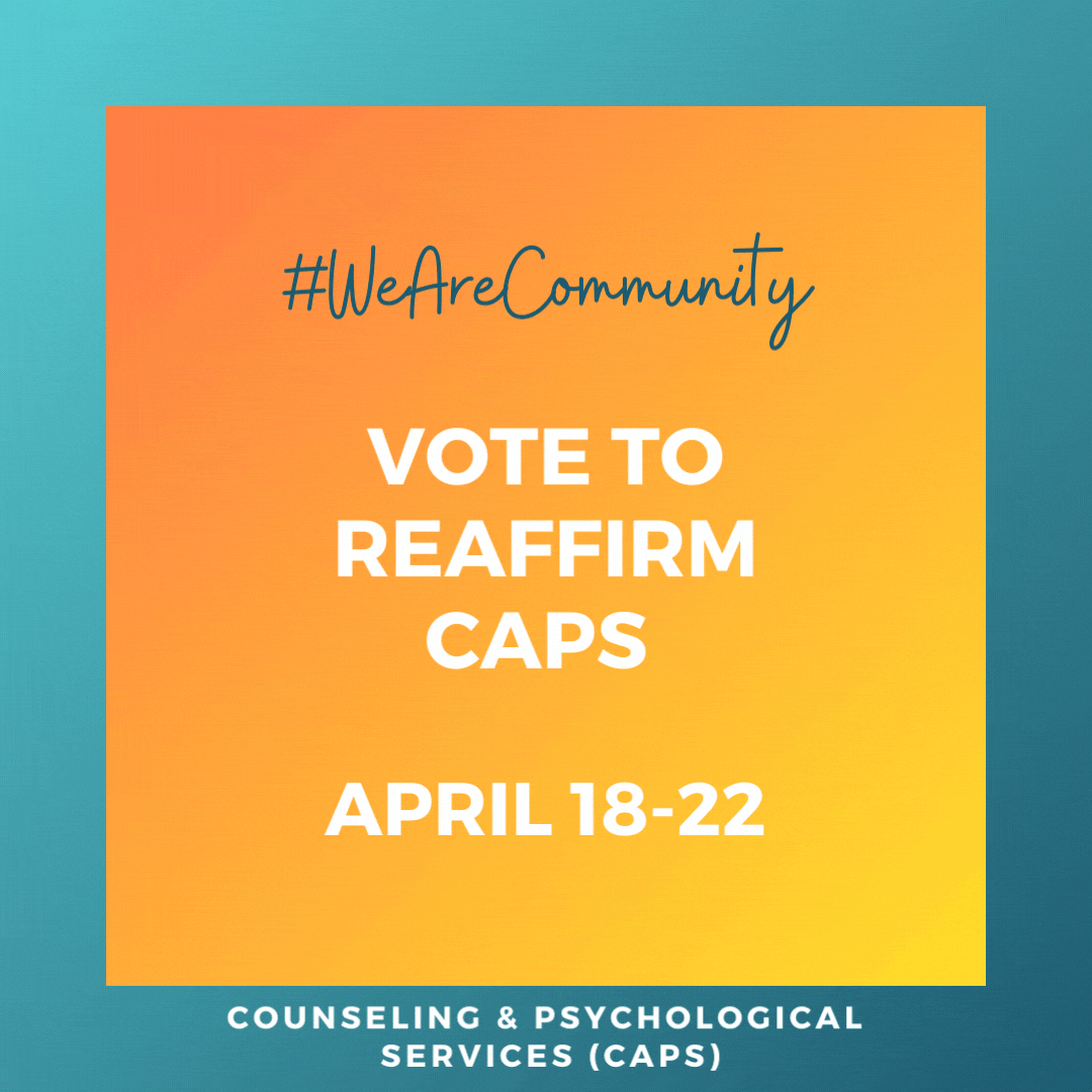 Please vote to affirm CAPS - voting April 18-22