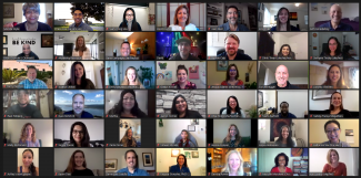 CAPS Staff Zoom Photo - 11/2020 Zoom photo of CAPS staff.